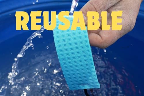 Occunomix Traditional Absorbent Cellulose Sweatbands, Cooling Sponge for Hard Hats, Motorcycle Riding, Construction, Running, Disposable - size: 25 Pack