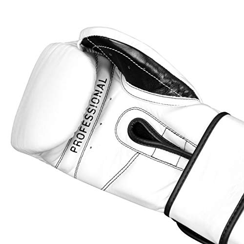 Pro Mex Professional Training Gloves V 3.0 - color: White, size: 12 oz