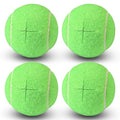 ANCKNE Walker Tennis Balls Precut Tennis Balls for Walkers 4PCS Walkers Legs Universal Precut Glide Balls, Heavy Duty Long Lasting Felt Pad Glide Coverings for Furniture Legs and Floor Protection - color: Green