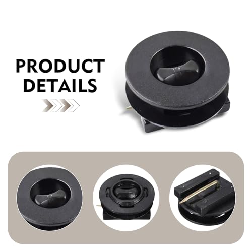 4 PCS Car Floor Mat Clips, Safety Anti-slip Carpet Fixing Clips, L-shaped Twist Lock Floor Mat Retainers, Universal Auto Interior Accessories, Universal for Most Cars, SUVs, Trucks (Black)