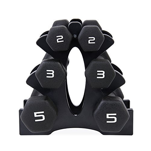 CAP Barbell Neoprene Dumbbell Weights Pairs & Sets | Multiple Colors - size: 20 lb Set