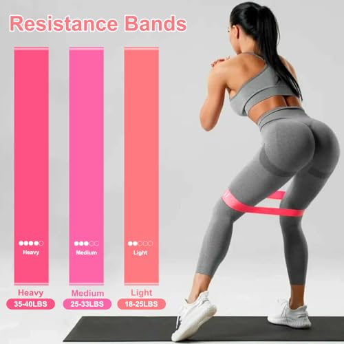 Pilates Kit for Home Workouts Set for Women, Pilates Ring Equipment and Ball Set Home Pilates Workout Kit with 15" Magic Circle Ring and Resistance Bands, A Must-Have for Beginners and Seasoned Yogis - color: purple