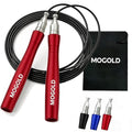 Speed Ropes Jump Rope For Men/Women-Tangle-Free-Self-Locking Screw-Free Design - color: Red