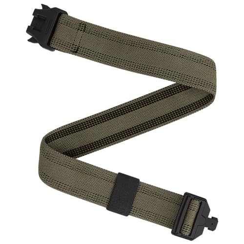KRYDEX Tactical Leg Strap 1.5" Elastic Thigh Strap for Leg Drop Holster with Quick Release Buckle - color: Ranger Green