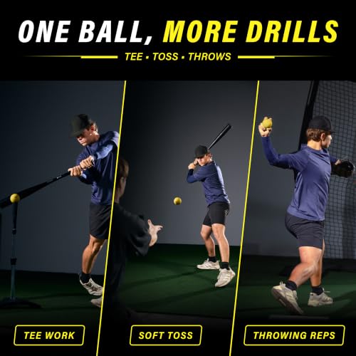 GoSports 16 oz Weighted Training Baseballs - Choose Standard or PRO - Hitting & Pitching Training for All Skill Levels - Improve Power and Mechanics - color: Pro