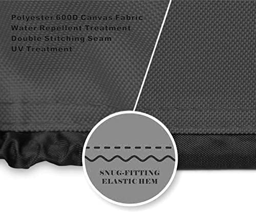 Generator Cover Waterproof for Honda Generator EU2000is Predator 2500 Silver Outdoor Power Equipment Storage Replace 08P57-ZS9-00S,Heavy Duty Thicken 600D Polyester with Elastic Drawstring UV