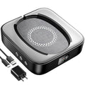 meatanty Mouse Jiggler with Adapter, Silent Undetectable Mouse Mover Device, Automatic Mechanical Wiggler Shaker Giggler, Adjustable Interval Timer, Keep Computer Laptop Active Office Work from Home - style: Mechanical Mouse Jiggler with Adapter
