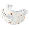 Under Armour Football Lip Guard - Mouthpiece with Strap, Full Mouth Protection for Braces - Jet Setter - color: Jet Setter