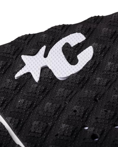 Creatures of Leisure Ethane Ewing Lite Pin Tail Ecopure Traction Pad, EcoPure Organic Additive, 8mm Teardrop Wide Arch Bar - color: Black Black