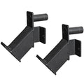 Valor Fitness J-Hooks for 2.5" x 2.5" Power Rack, Heavy-Duty Barbell J Cups, Pair, 750 lb Capacity, Steel Barbell Holders for Squat Rack, Power Cage & Home Gym