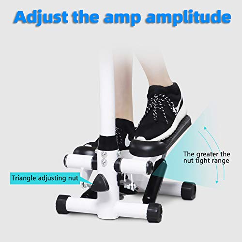 MAD HORNETS Fitness Workout Exercise Air Stair Stepper Machine Cardio Equipment with Handle bar, Multi-Function LCD Moniter