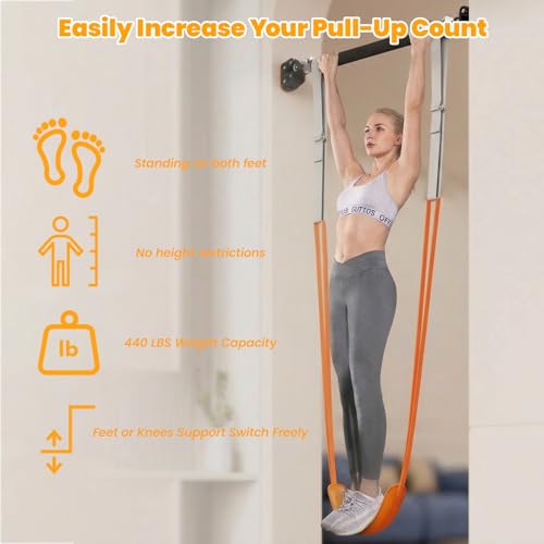 YYJO Foldable Pull Up Bar Free Standing Multi-function Power Tower Dip Bar with Assistance Bands Home Gym Strength Training Equipment - color: Black 02