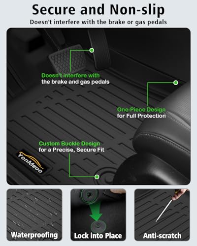 Floor Mats Custom for Honda Passport 2026 Trunk Mat with Backrest Mat All Weather TPE Rubber Cargo Liner Full Set Floor Liners for Passport Accessories (Trunk Mat+Backrest Mats+Floor Mats) - size: For Honda Passport 2026 All Mats