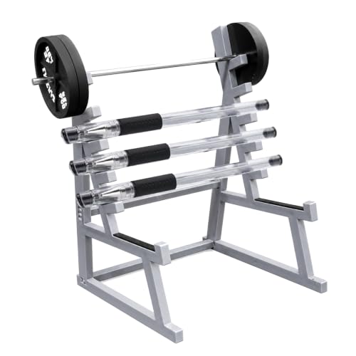 Squat Rack Pen Holder, Barbell Gym Themed Desk Organizer, Barbell Weight Rack for Pens & Pencils, Office Desk Funny Mini Pen Organizer