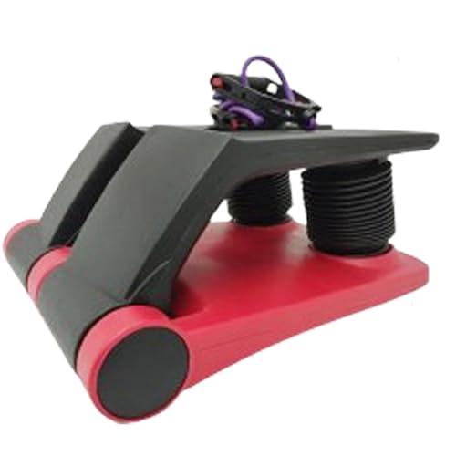 INTBUYING Mini Twist Stepper for Exercise Workout at Home with Resistance Bands Quiet Step Machine Portable with LCD Monitor and Non-Slip Pedals for Gym Home