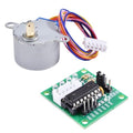 28BYJ48 DC 5V Stepper Motor + Driver Board, 4 Phase 5 Wire | Micro Reducer Stepper Motor Kit, 28BYJ48 with ULN2003 Driver, Speed Reduction Stepping Motor for Wireless Camera, DIY - size: 1pcs 28BYJ-48