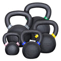 REP Fitness Kettlebell Set and Singles, 4kg to 24kg, 9lb to 53lb Weight Range, Cast Iron, Strength Exercise Training, Home Gym, Power Workout Equipment, Free Weights, Dumbbell Alternative - style: 8-24 kg set