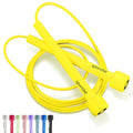 SPORTBIT Adjustable Jump Rope for Fitness and Exercise | Fitness and Exercise, Cardio, Boxing, and Weight Loss, Speed Rope, Men & Women - color: Yellow