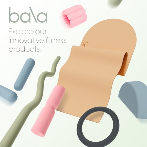 Bala Capsule Mat Towel for Gym, Slip-Resistant Yoga Mat for Women & Men | Home Workout Essentials with Sweat Absorbing Fabric - Pilates, Core Training, Exercise - Soft, Quick Dry Fitness - Sage
