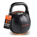 Bionic Body by Kim Lyons Soft Kettlebell with Handle | Soft Weight for Strength Training, Conditioning, Core & Full Body Workouts | Ergonomic Grip | Home Gym, Cross Training, HIIT & Functional Fitness Equipment - style: Orange - 30 LB
