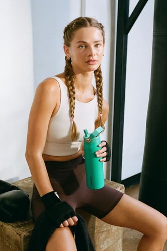 Stanley IceFlow Flip Straw 2.0 Water Bottle 50 OZ | Built-In Straw with Larger Opening | Lightweight & Leak-Resistant | Insulated Stainless Steel | BPA-Free | Twilight - color: Twilight, size: 50 Ounces