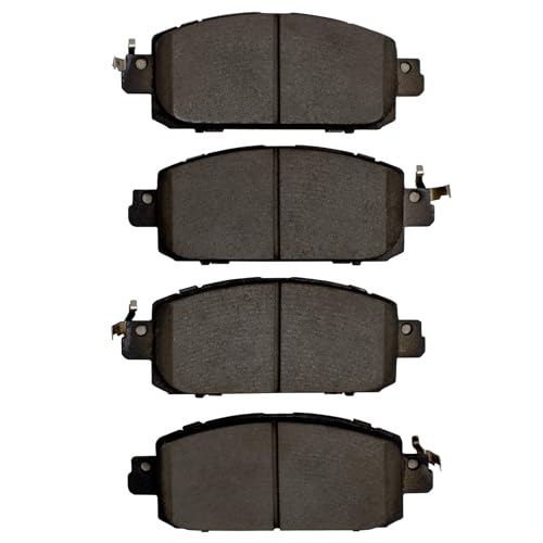Dynamic Friction Company Front 5000 Advanced Brake Pads - Ceramic, Hardware Included| For 2021-2024 Nissan Kicks, 2020-2024 Nissan Sentra - style: 5000 Advanced Pads, Hardware Kit