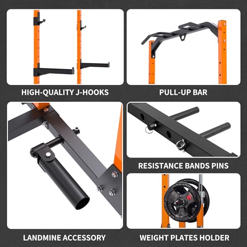 leikefitness Multifunction Power Tower Exercise Equipment,Pull Up Dip Station,Height Adjustable for Home Gym Strength Training Fitness Equipment,Dip Stands,Pull Up Bars,Push Up Bars,VKR