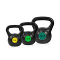 Fitvids Kettlebell Sets Piece Strength Training KettleBells Weight Set - style: 30LB Set of 3: 5/10/15LB