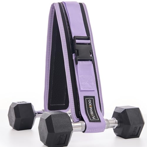 Hip Thrust Belt for Dumbbells,Booty Belt for Hip Thrust Slip-Resistant Padding - color: Violet