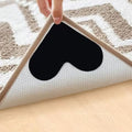 12PCS Anti - Slip Rug Pads for Hardwood Floors & Ceramic Tiles -Ideal for Kitchen & Bedroom Rugs