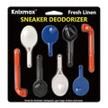 Knixmax Sneaker Deodorizer Racquets with Fresh Linen Scent 8 Packs, Air Fresheners for Sprot Shoes Gym Bags Lockers, Effectively Remove Unpleasant Odors & Gifts for Sport Lovers Teens, Set B