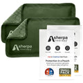 Small Flexible Gel Ice Packs for Injuries Reusable - Soft Hot and Cold Packs for Injuries for Ankle, Hand, Wrist, Head Pain Relief - 5" x 10" - 2PK - Green - size: Small (2 pack), style: Green