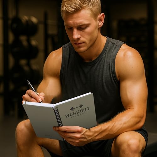 The Ultimate Fitness Journal for Tracking and Crushing Your Gym Goals - Detailed Workout Planner & Log Book For Men and Women - Great Gym Accessories With Calendar, Nutrition & Progress Tracker - color: Army Green