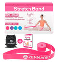 Ballet Stretch Bands for Flexibility, Strength and Dance Training | Ideal for Ballet, Gymnastics, Cheerleading and Pilates, Perfect for Practice, Training and Competitions - color: Pink
