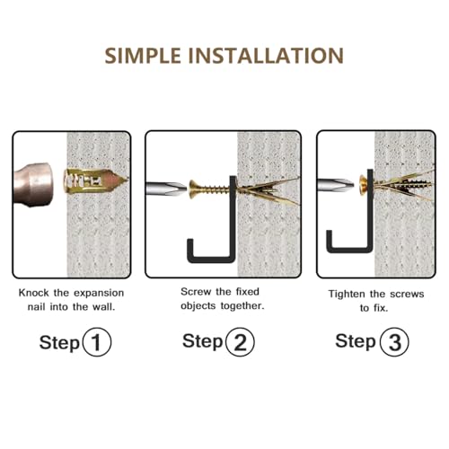Self-Drilling Drywall Anchors,Heavy Duty Drywall Anchors and Screws kit,Door Hinge Repair Tool,Dry Wall Anchors for Fixing Wall Decor, Furniture,Statues,Photo Frames (1.18IN,20Pcs) - color: 1.18IN,20Pcs