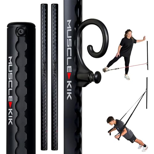 Aluminum Wall-Mounted Anchor Fitness System - Adjustable, Multi-Functional, Space Saving Home Gym Solution for Strength Training, Workout Goals | 100+ Exercises, Easy Installation, 300lbs Capacity - color: Pack of 2 - Black