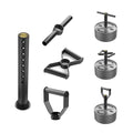 Adjustable kettlebell Handle, Heavy Duty Kettlebell Handle for Plates, Loading Pin with D-bar, Double D-bar and T-bar for Olympic Weight Plates, Hold Up 200lbs. - color: Extra D-bar