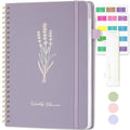 Oucaru Undated Weekly Planner, A5 To Do List Notebook with Goal & Habit Tracker Organizer, 52 Weekly Planner Notebook with Spiral Binding for Office Home School Supplies - size: A5-Purple, style: Weekly Planner