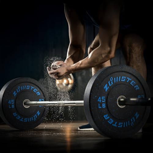 2-inch Bumper Weight Plate Olympic Plate Hi-Temp Bumper Weight Plate with Steel Insert Strength Training Weight Lifting Plate-ODOR-FREE | NOISE-REDUCING | ABSORB IMPACT - size: 90LB Bumper Weight Plate Set
