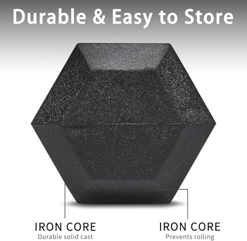 Rubber Hex Dumbbell Set with Rack - Multiple Free Weight for Home Gym, 350/450/550lbs Exercise Equipment for Strength, Multiple Options Dumbbells with Storage for Home Gym Exercise Fitness Equipment