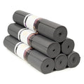 Voyage 5mm Studio Yoga Mats, 6 Pack, 72x24in - color: Charcoal