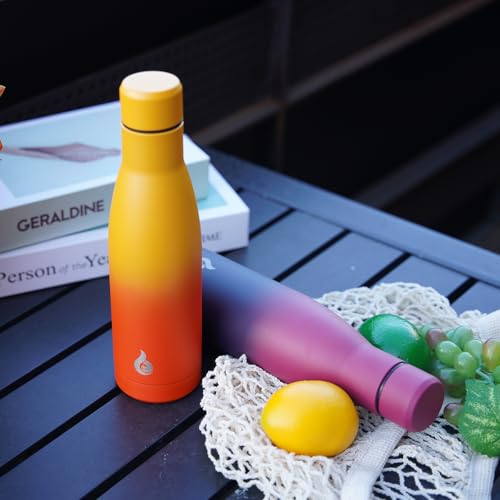 BJPKPK 25oz Insulated Stainless Steel Water Bottles Reusable Metal Travel Sports Water Bottle Keep Cold and Hot,Mist Grey - color: Mist Grey, size: 25 Ounces