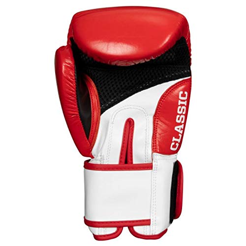 TITLE Boxing Classic Leather Super Bag Gloves 2.0 - Boxing Gloves, Punching Bag Gloves, Kickboxing Gloves, Punching Gloves, Heavy Bag Gloves, Boxing Gloves Men, Boxing Gloves Women, Boxing Equipment - color: Red/White/Black, size: X-Large
