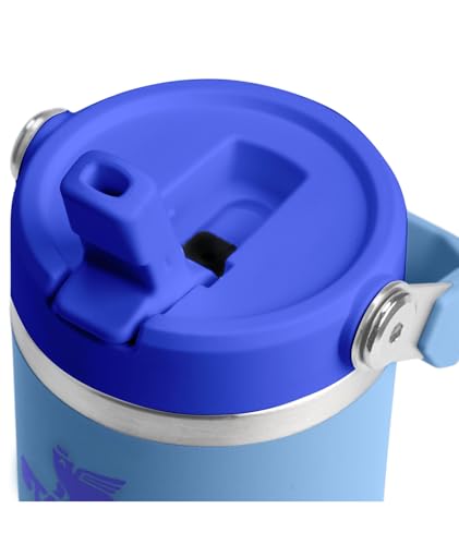 STANLEY IceFlow 2.0 Flip Straw Tumbler with Handle 14 oz | Twist On Lid and Flip Up Straw | Leakproof Water Bottle | Insulated Stainless Steel | BPA-Free | Blue Sky - color: Blue Sky, size: 14 Ounces