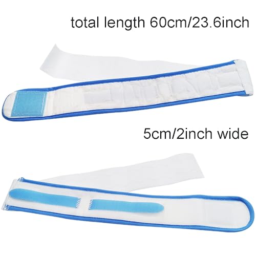 Catheter Holder Urinary Drainage Bag Leg Band, Band Straps for Easy-Tap Leg Bag, Anti Slip Foley Catheter Leg Strap, 23.6” Long x 2" Wide (2 Pack)