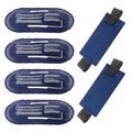 Ice Packs for Injuries Reusable, 4 Pack Hot and Cold Gel Packs and 2 Pack Adjustable Flexible Gel Wraps for Back Shoulders Arms Knees and Legs Injury Recovery, Alleviate Joint and Muscle Pain Relief