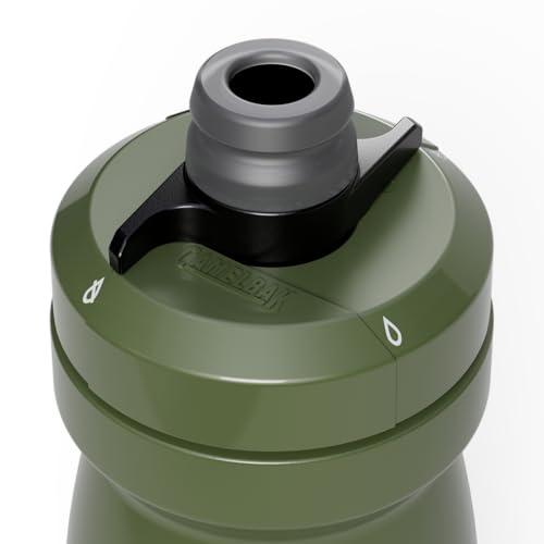 CamelBak Podium Bike Squeeze Water Bottle, High‑Flow Easy‑Squeeze Design for Cycling Performance, 21oz, Deep Fern - color: Deep Fern