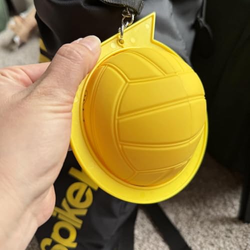 Spike Replacement Balls, Deep Grooves Soft Rubber Balls | Volleyball and Tennis Training Ball, Lawn Beach and Water Pool Recreation Ball, Works for All Roundnet Game Sets