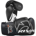 RIVAL Boxing RB2 2.0 Super Bag Gloves, Hook and Loop Closure - High-Density, Multi-Layered Padding, and Breathable Mesh Palm - color: Black, size: Small