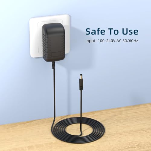 AC Adapter Charger Compatible with TB12 VPLI-RED-02A Vibrating Pliability Massage Foam Roller